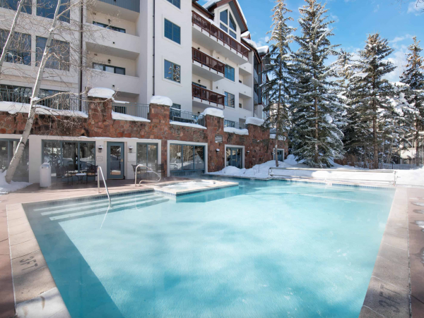 Ski in ski out first floor unit by Village